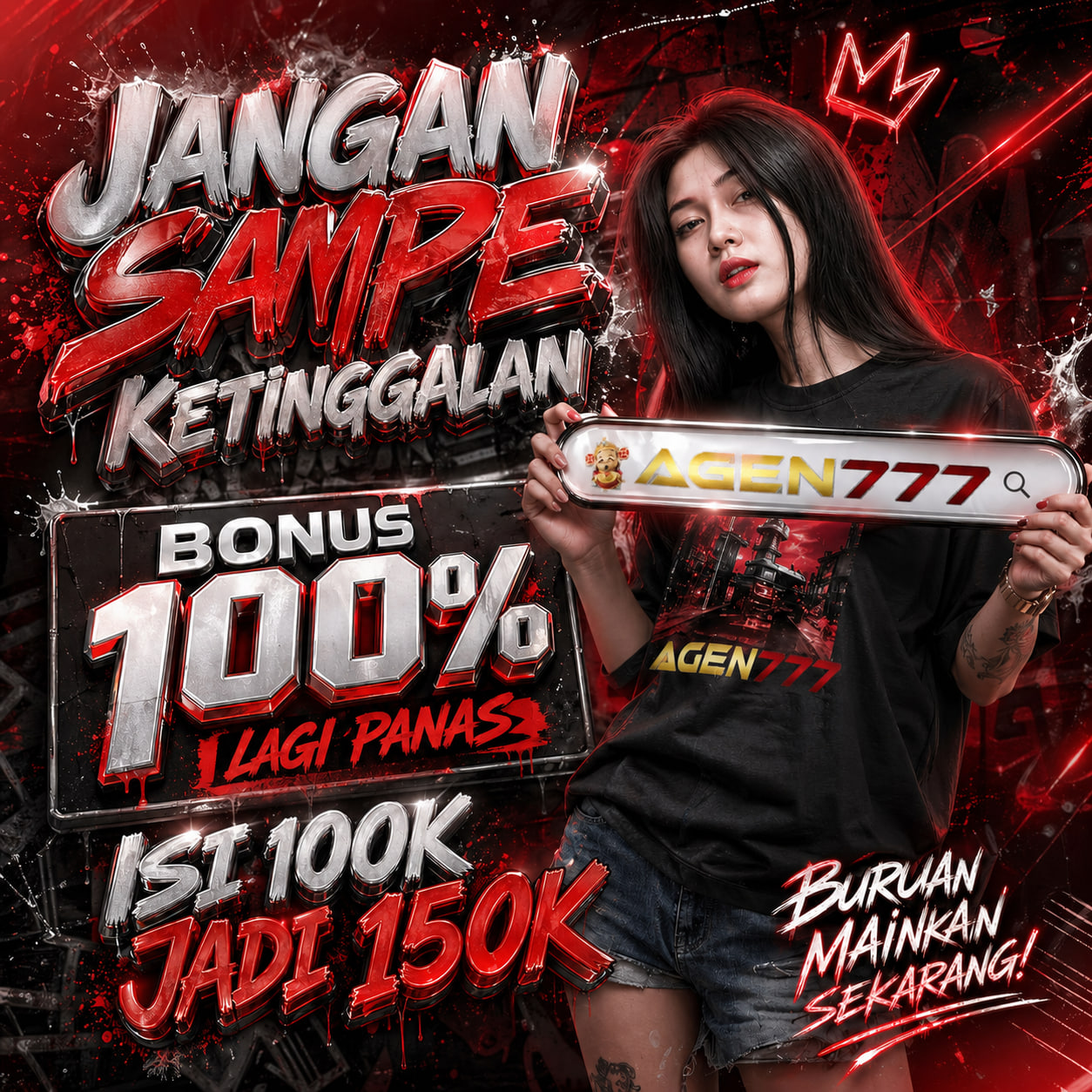 AGEN777 Platform Banner